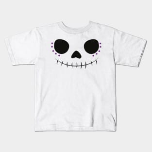 Skull Face Kids T-Shirt